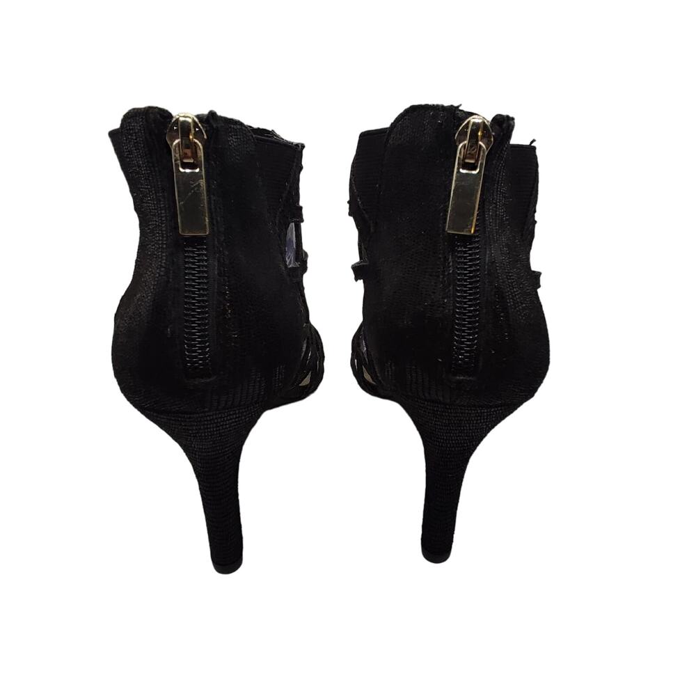 A.N.A High Heel Open Toe Sandals Black New Size 10 - Picture 3 of 7